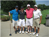 Four Golfers Have Their Picture Taken