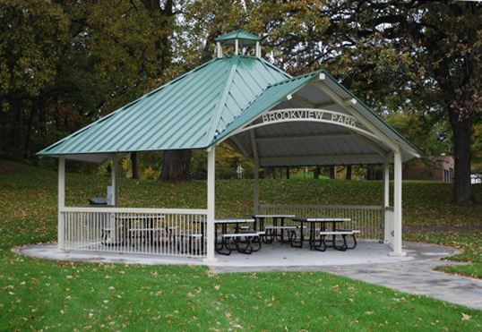 Image of the Brookview Park gazebo