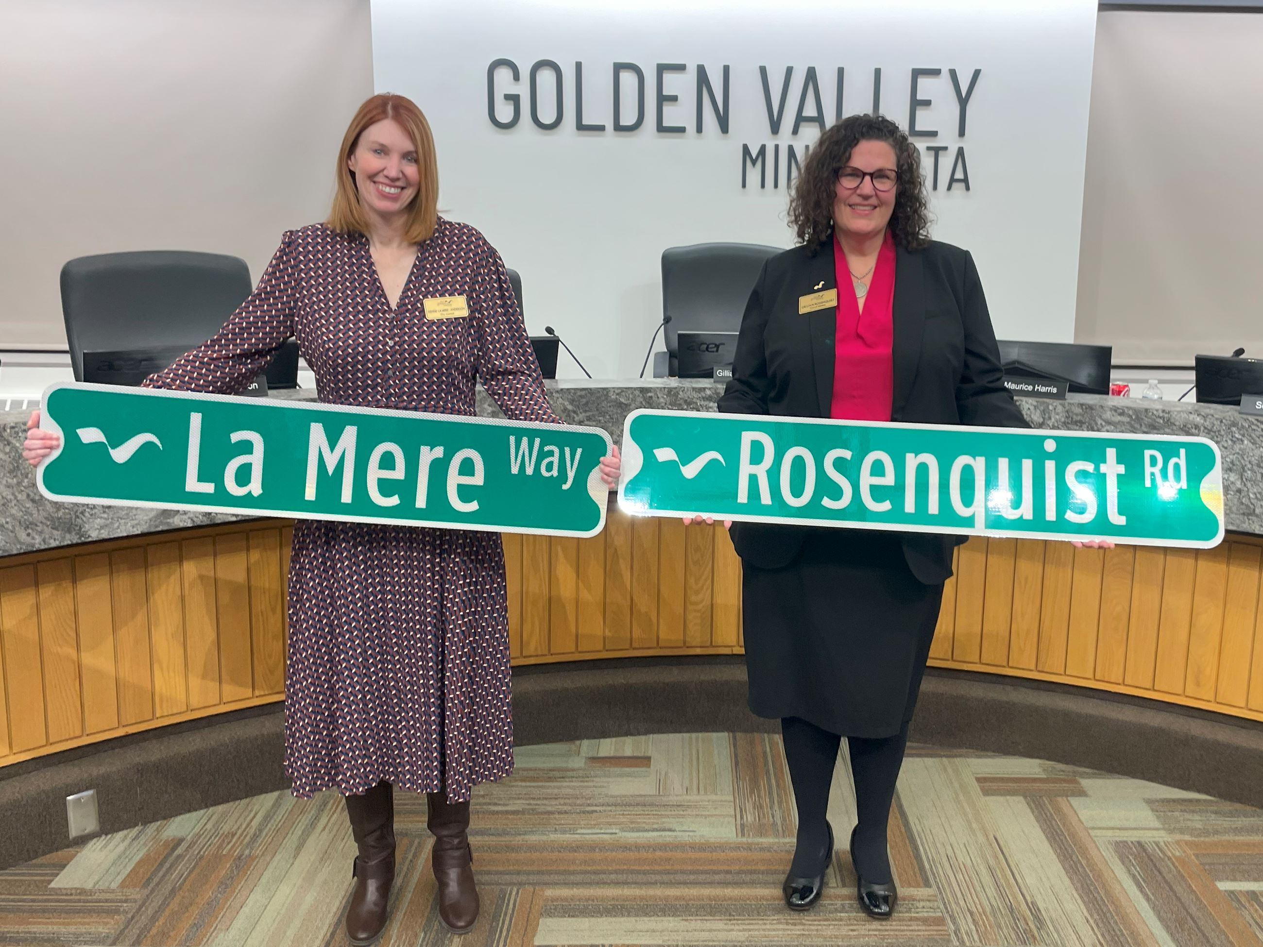 Photo of Denise LaMere-Anderson and Gillian Rosenquist